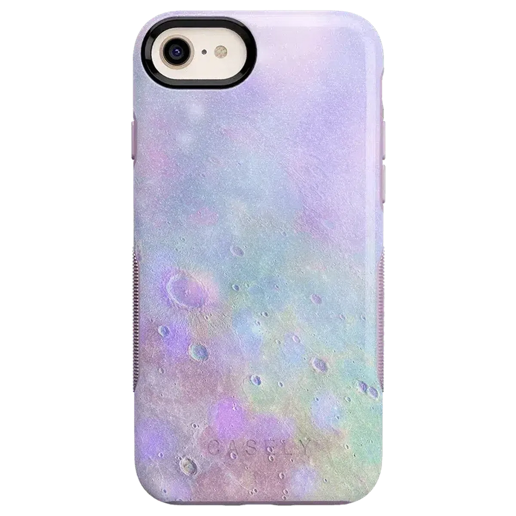 Over the Moon | Pastel Marble Moon Case