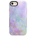 Over the Moon | Pastel Marble Moon Case