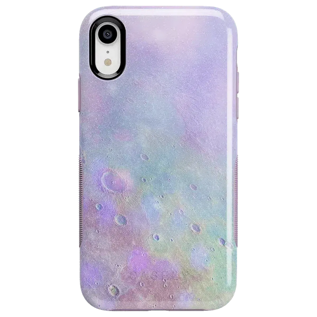 Over the Moon | Pastel Marble Moon Case
