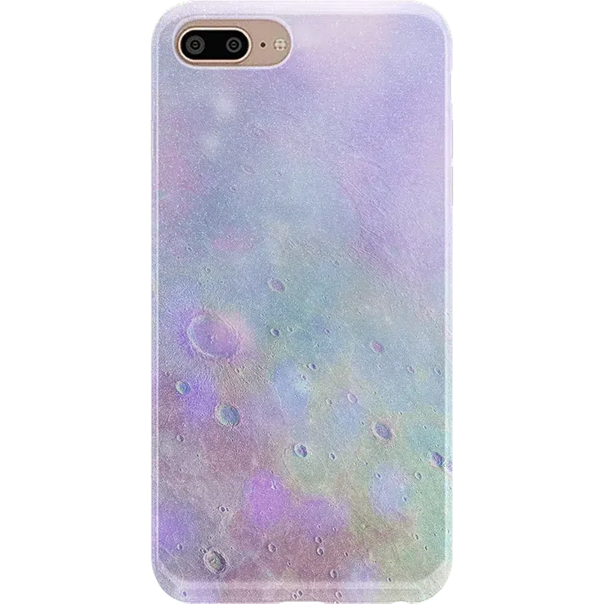 Over the Moon | Pastel Marble Moon Case