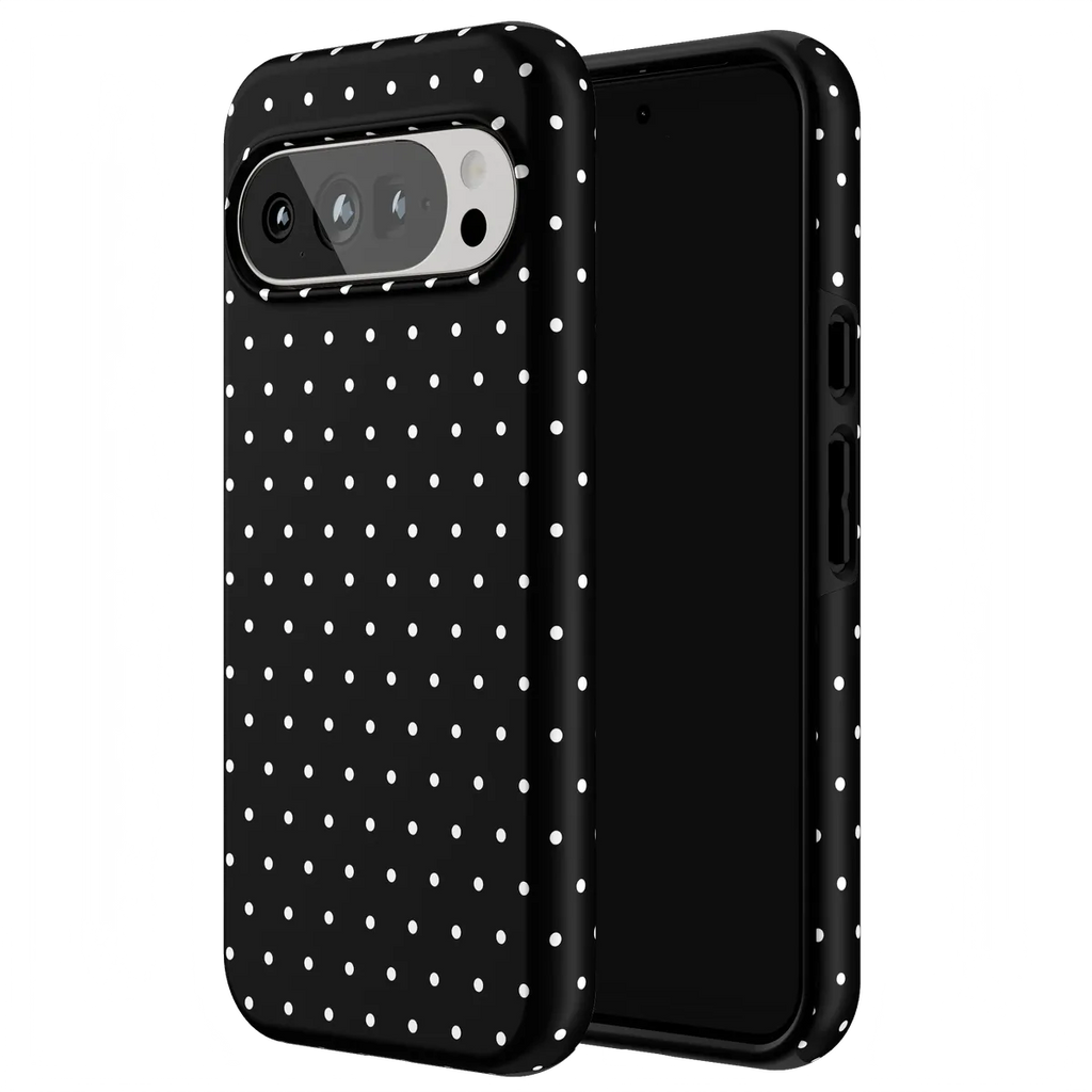 On the Dot | White Polka Dot Case