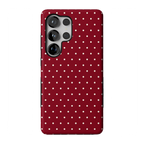 On the Dot | Maroon Polka Dot Case