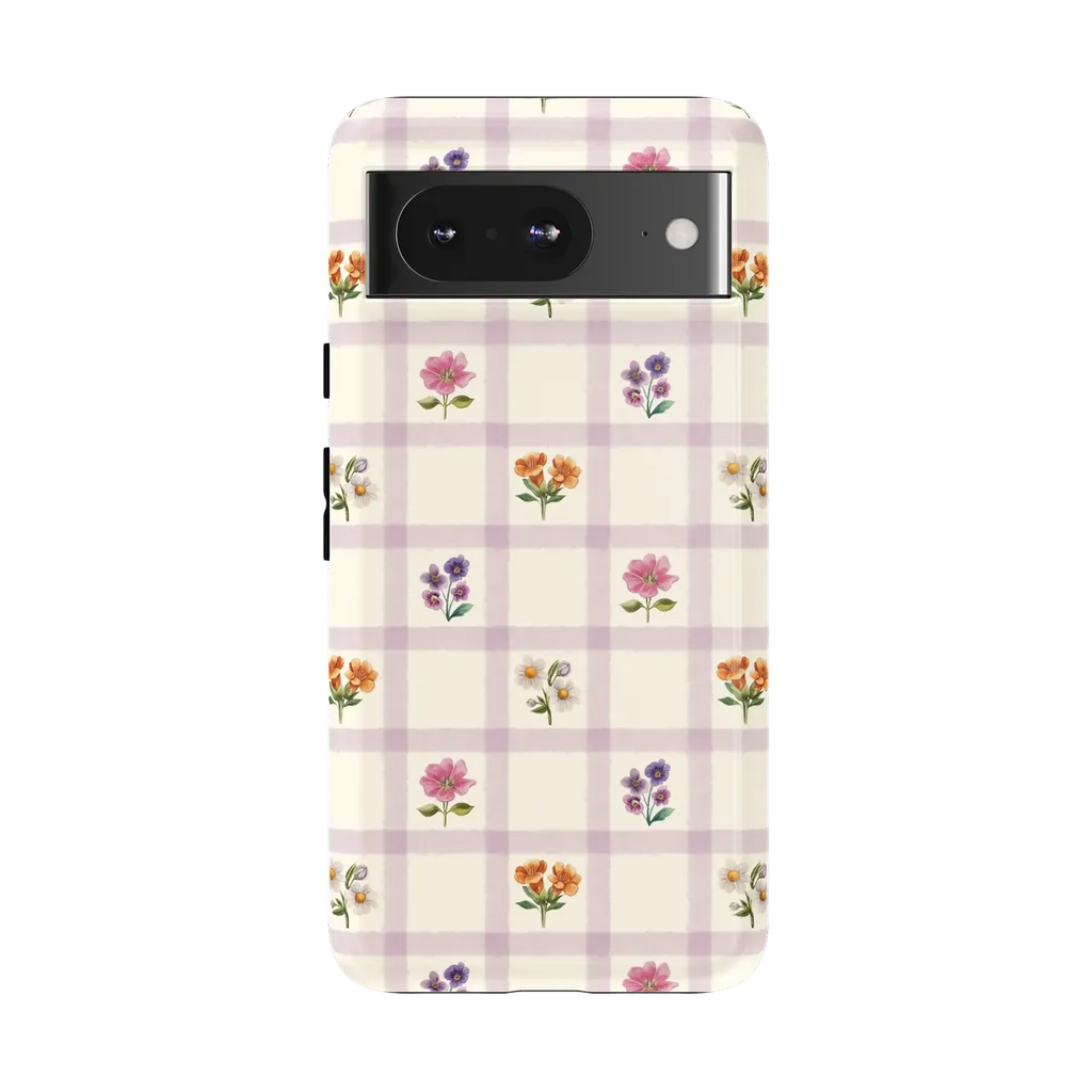 Meadow Check | Floral Gingham Case