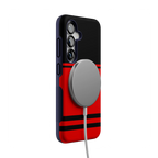 Storm Warning | Black & Red Stripes Case