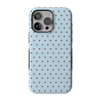On the Dot | Blue Polka Dot Case