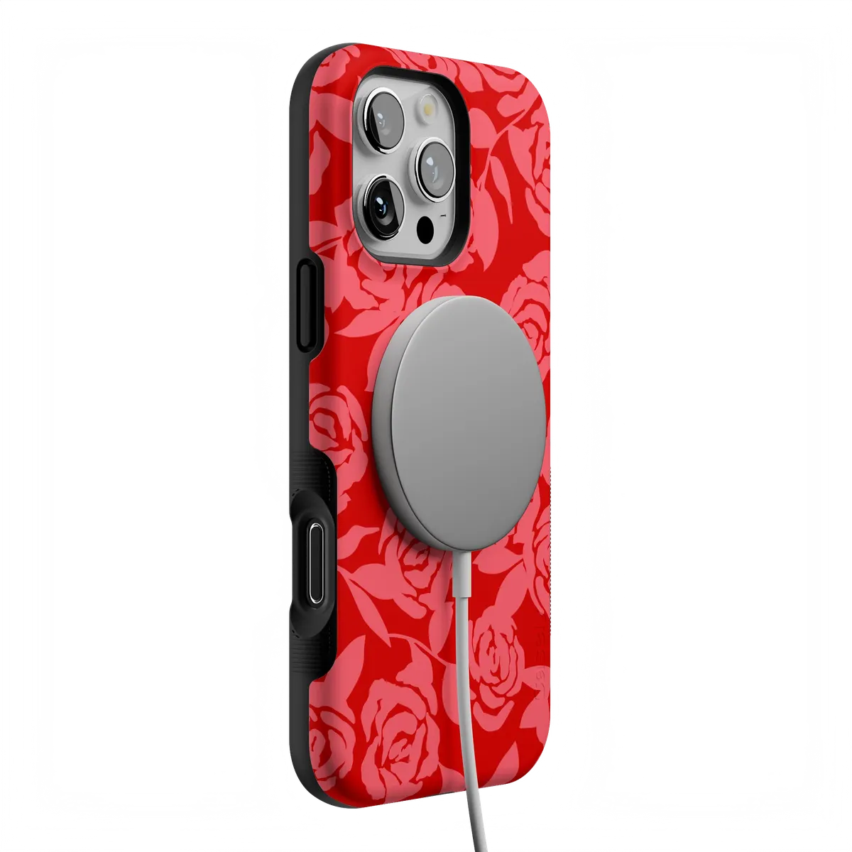 Final Rose | Red & Pink Floral Case