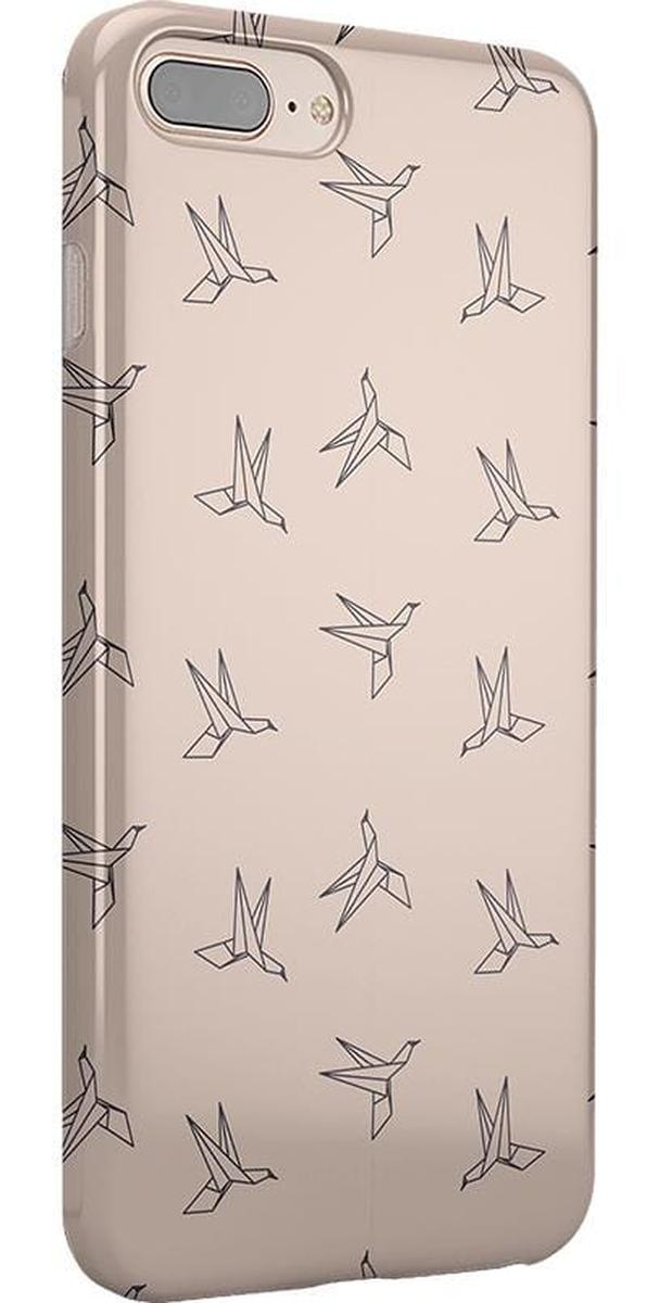 Paper Crane Origami | Beige Pattern