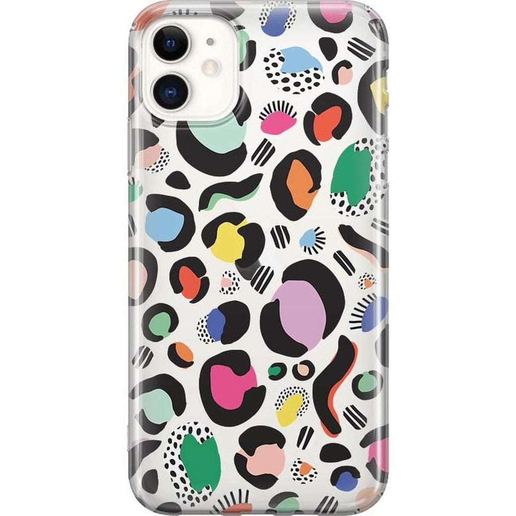 Party Animal | Rainbow Leopard Print Case