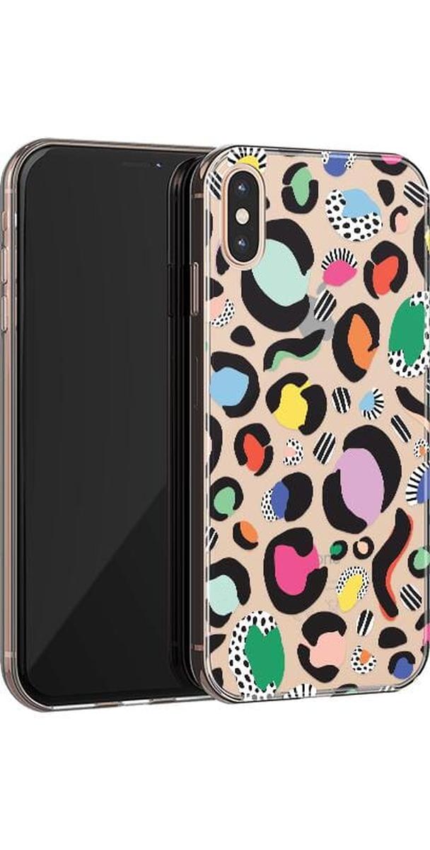 Party Animal | Rainbow Leopard Print Case