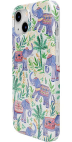 Pastel Gardens | Watercolor Elephant Floral Case