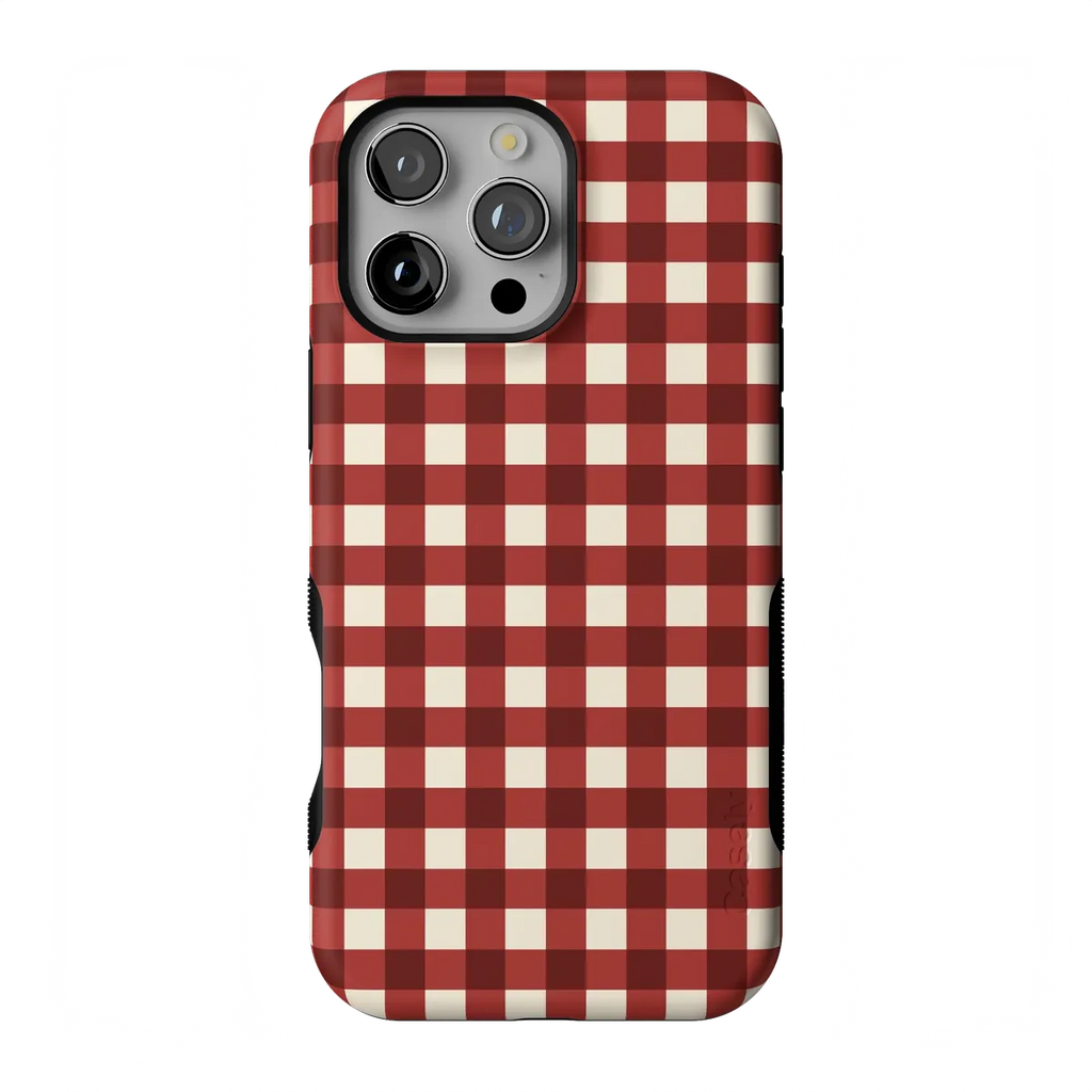 Checked Twice | Red Plaid Case