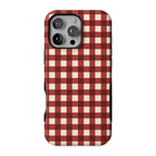 Checked Twice | Red Plaid Case