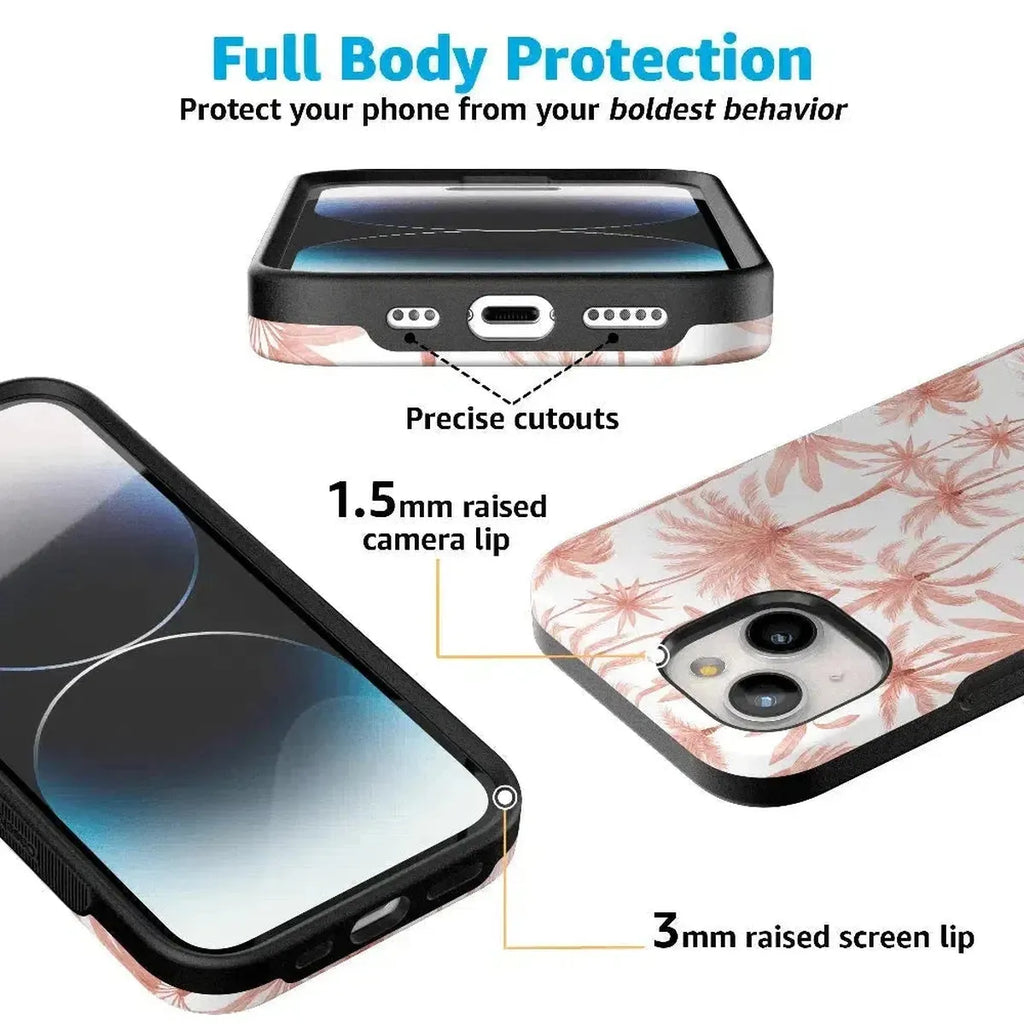 Perfect Paradise | Tropical Palm Tree Floral Case