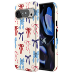 American Girlie | Red White & Blue Bows Case