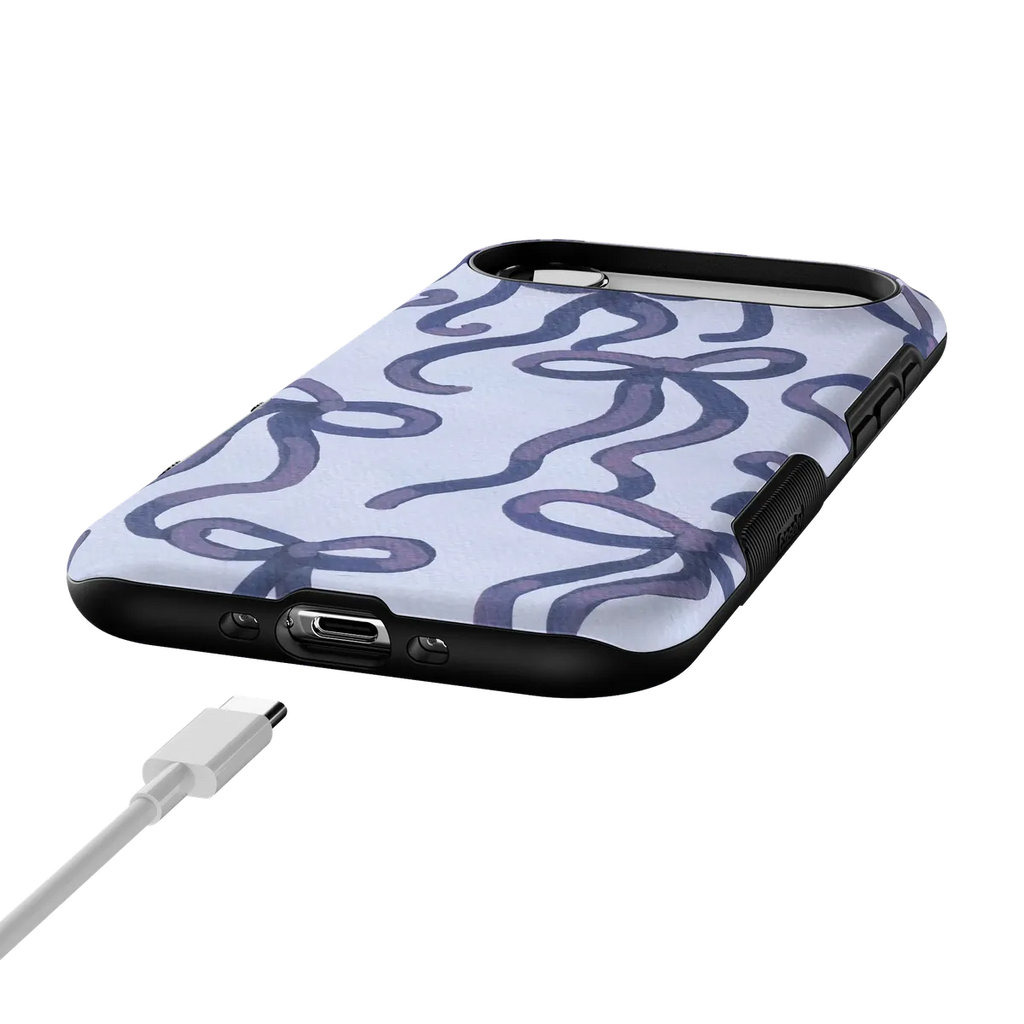 Love Me Knot | Blue Bow Case