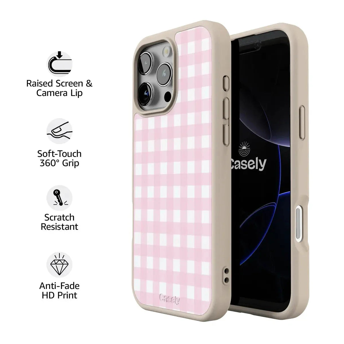 Pink Plaid | Sunday Best Case