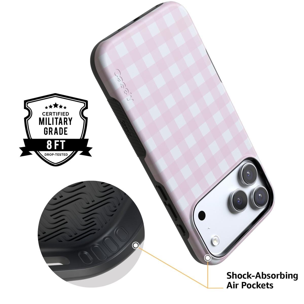 Pink Plaid | Sunday Best Case