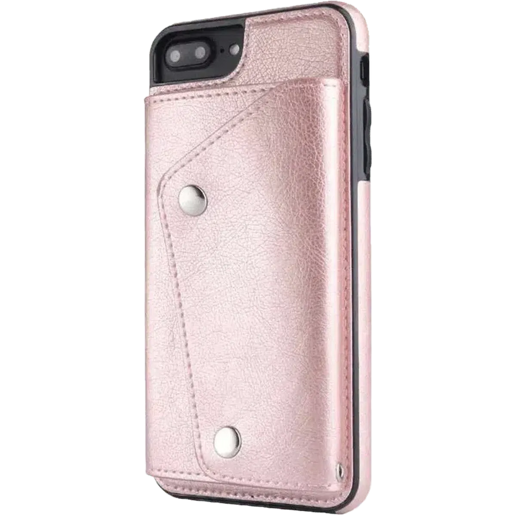 Pink Vegan Leather | Wallet Case