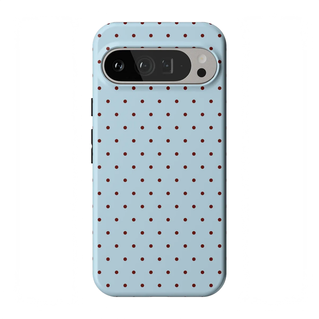 On the Dot | Blue Polka Dot Case
