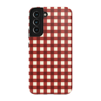 Checked Twice | Red Plaid Case