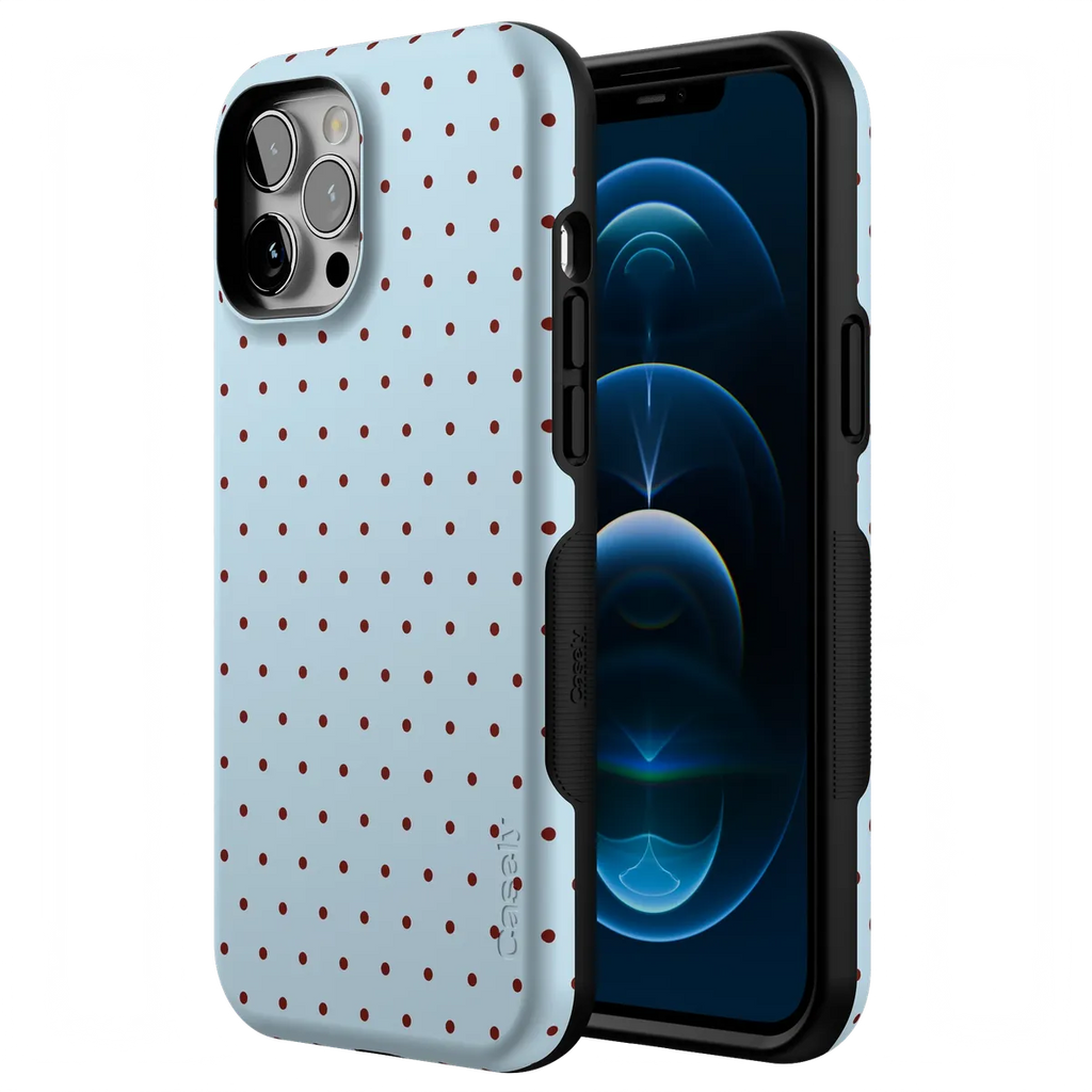 On the Dot | Blue Polka Dot Case