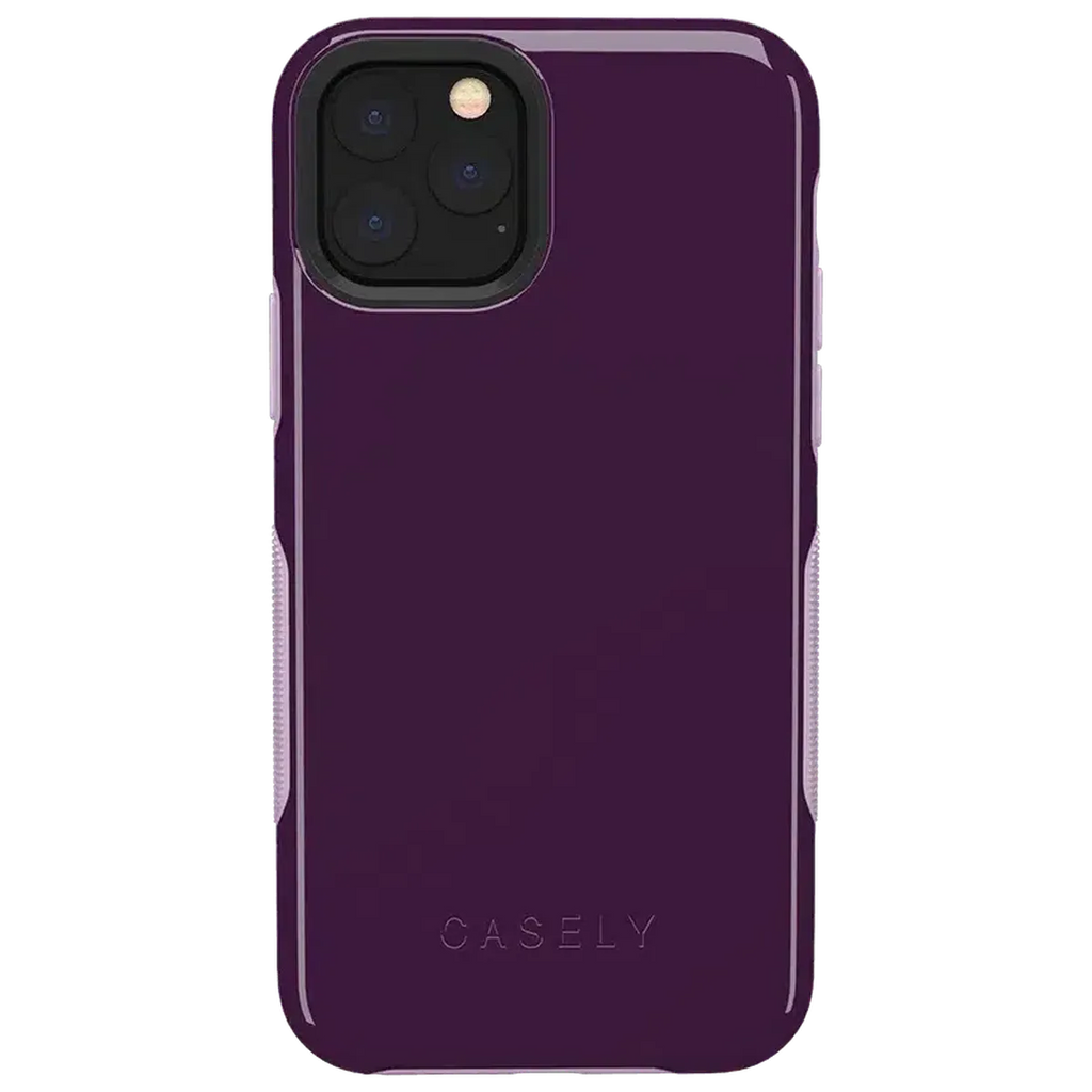 Plum Purple on Light Purple | Ultra-Protective Bold Case