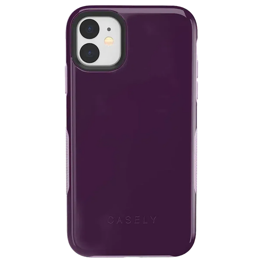 Plum Purple on Light Purple | Ultra-Protective Bold Case