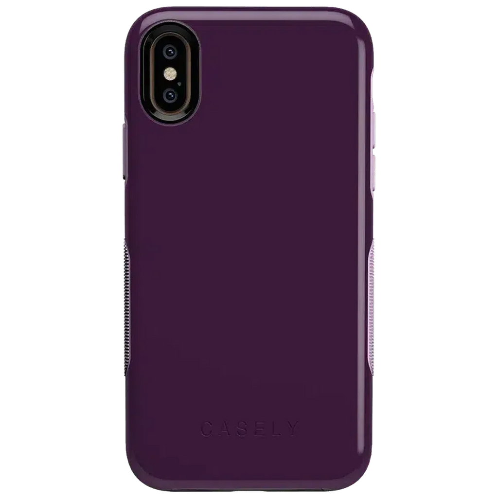 Plum Purple on Light Purple | Ultra-Protective Bold Case