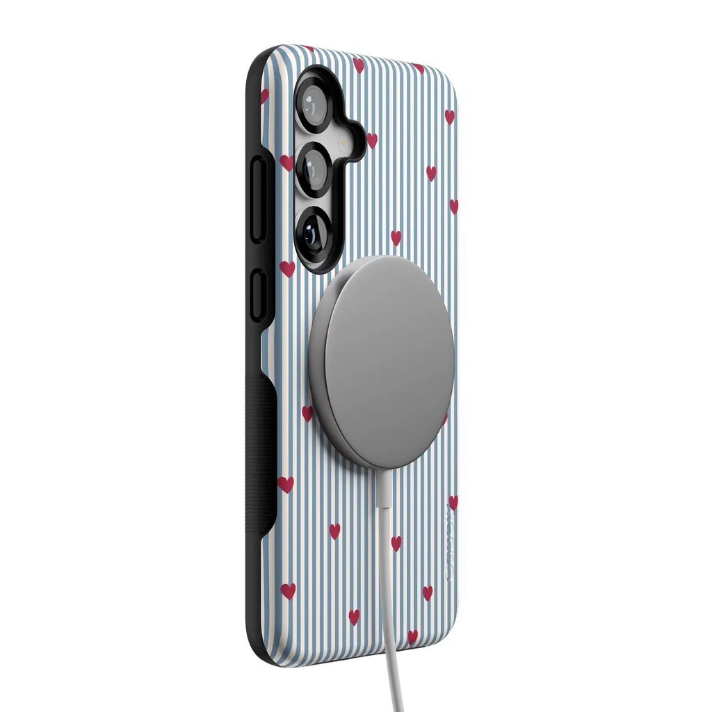 Love Lines | Blue Stripes Case