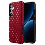 On the Dot | Maroon Polka Dot Case