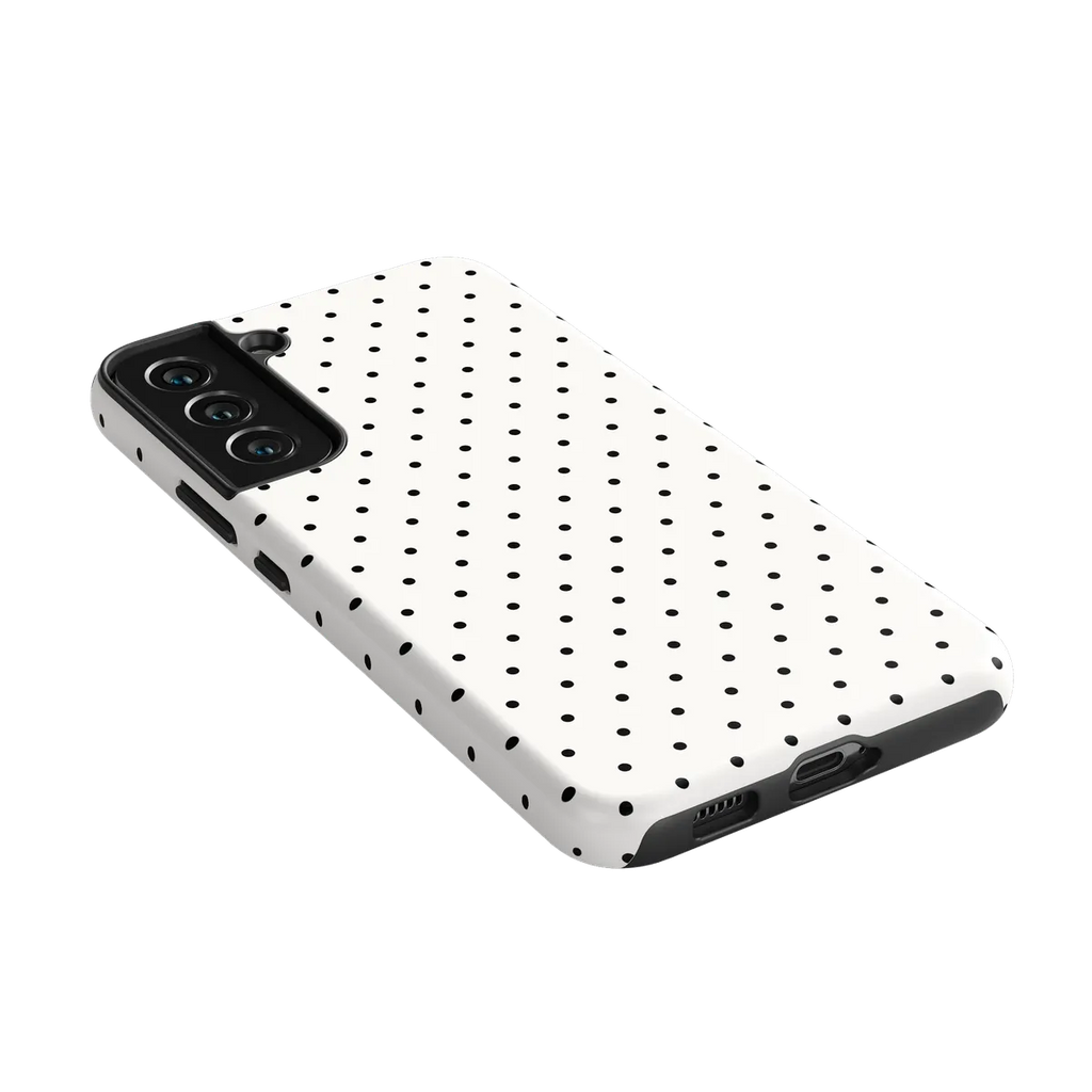 On the Dot | Black Polka Dot Case