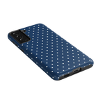 On the Dot | Navy Polka Dot Case