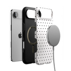 On the Dot | Black Polka Dot Case