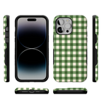 Checked Twice | Green Plaid Case