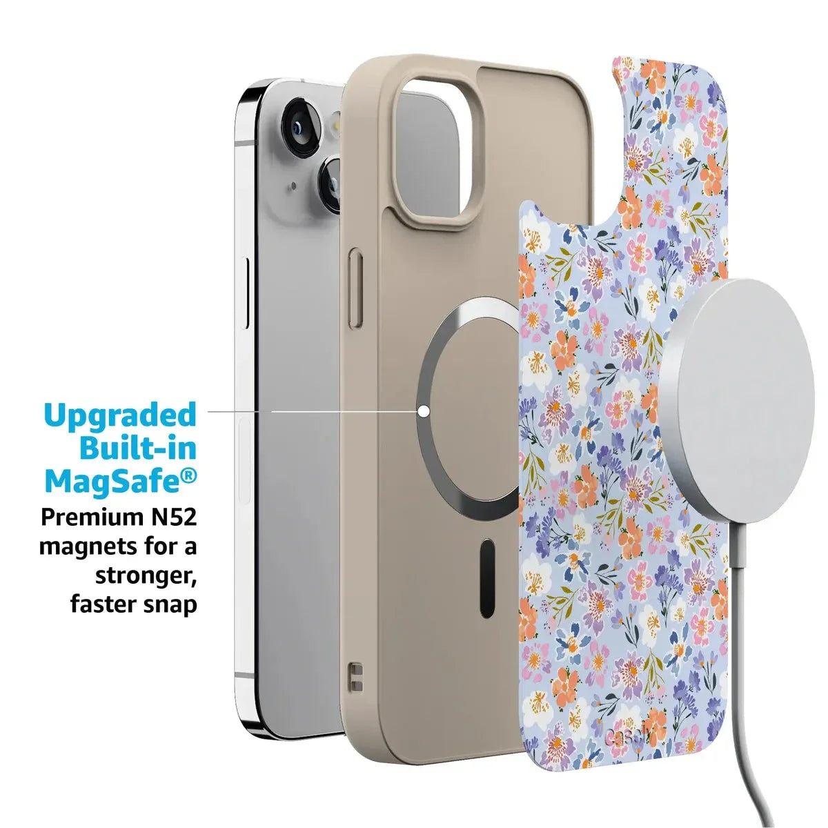 Poppy Meadows | Pastel Floral Case