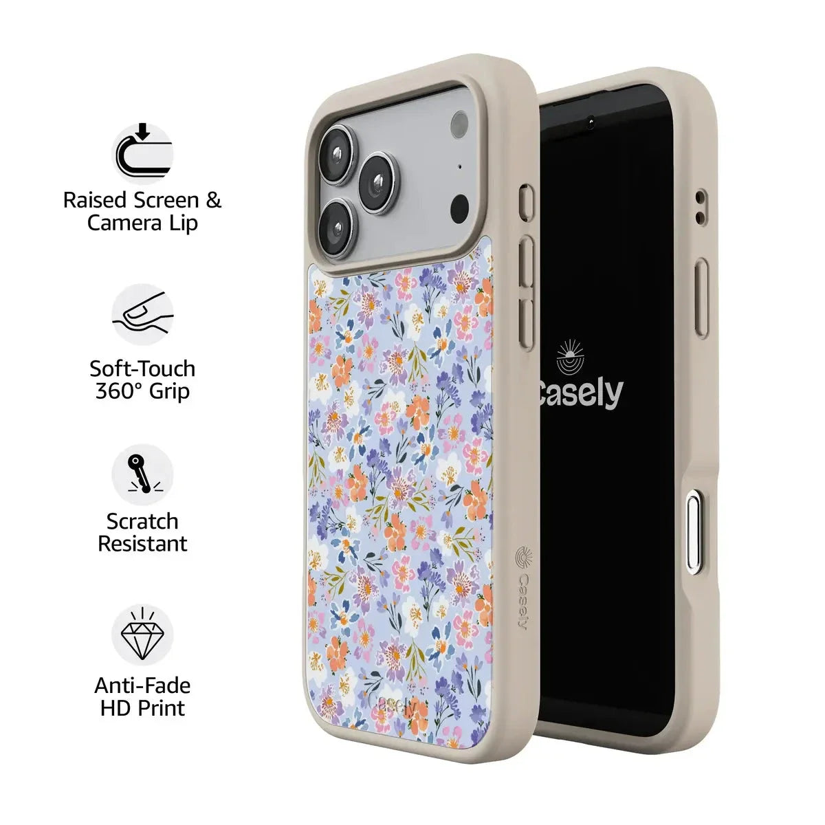 Poppy Meadows | Pastel Floral Case