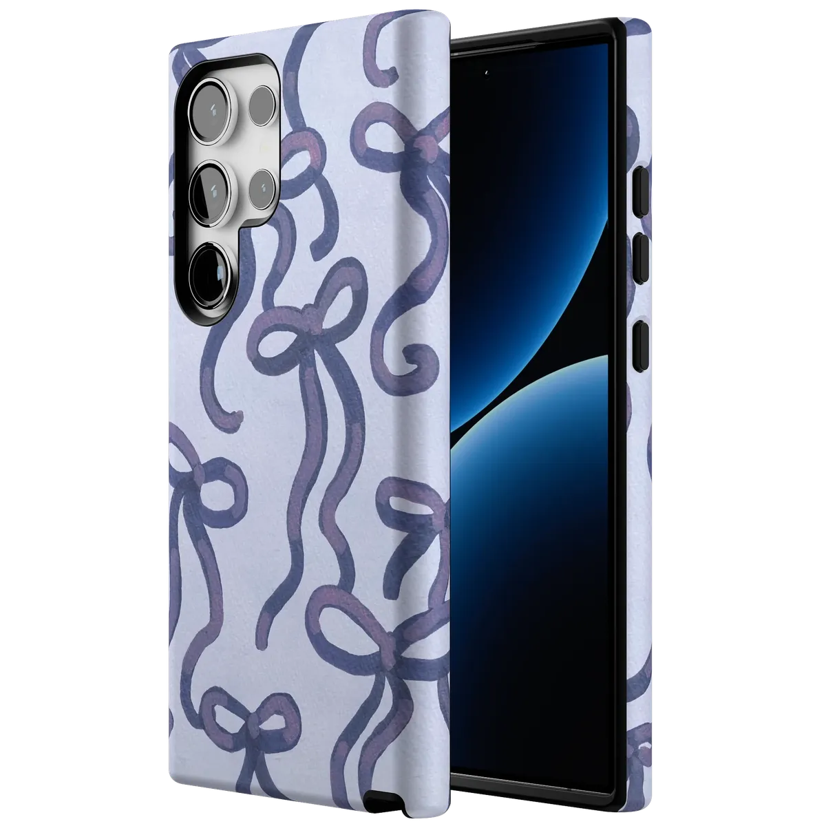 Love Me Knot | Blue Bow Case