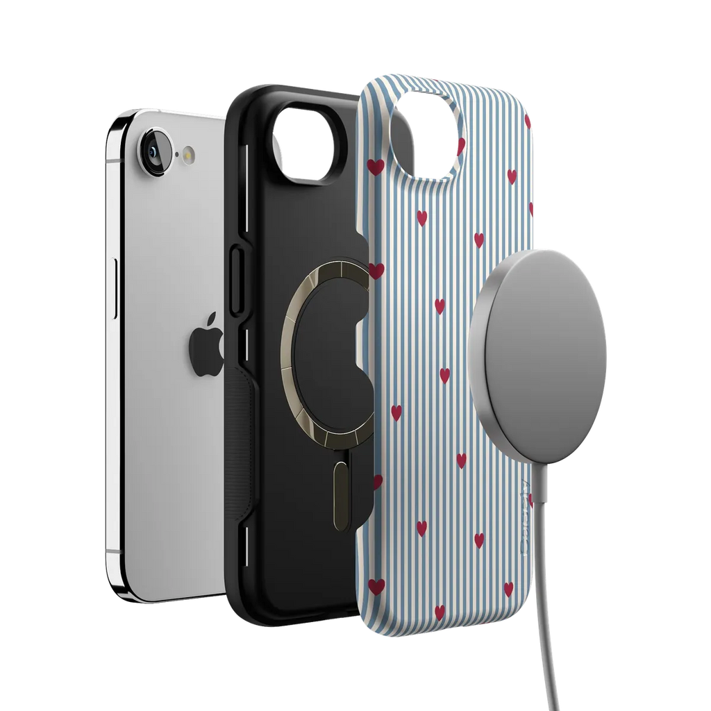 Love Lines | Blue Stripes Case