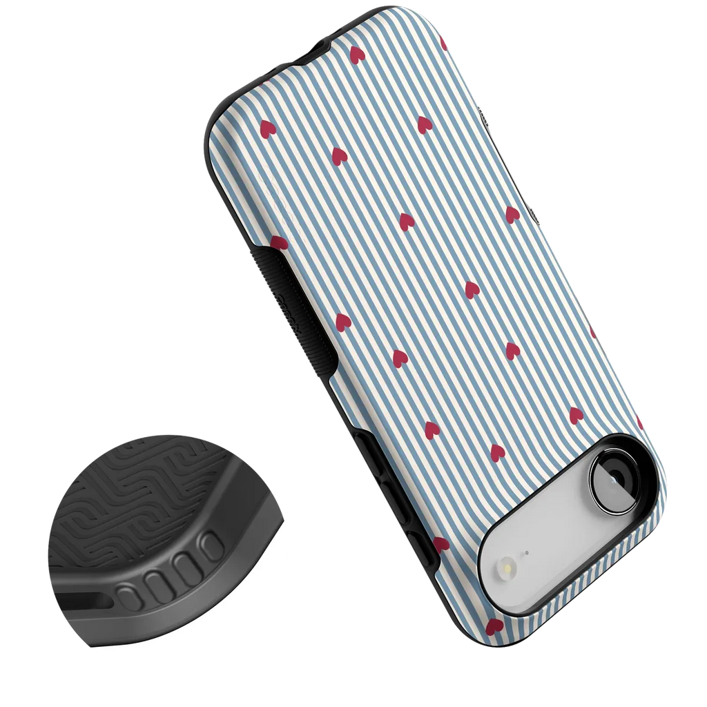Love Lines | Blue Stripes Case