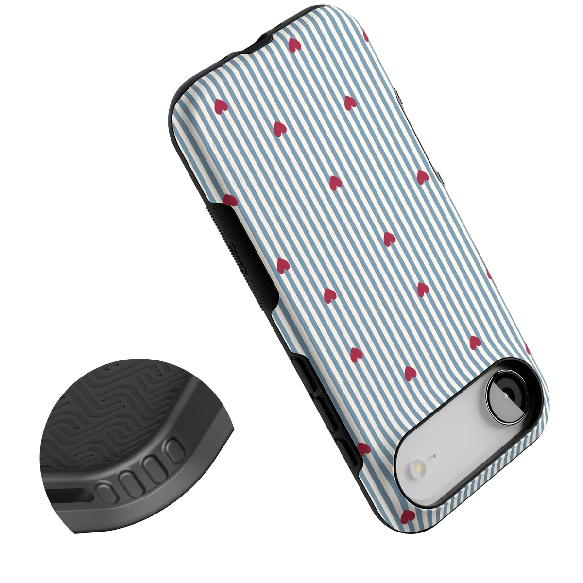 Love Lines | Blue Stripes Case