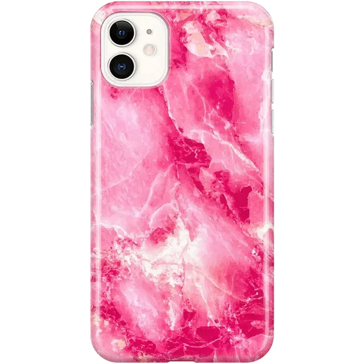 Pretty in Pink | Hot Pink Marble Case
