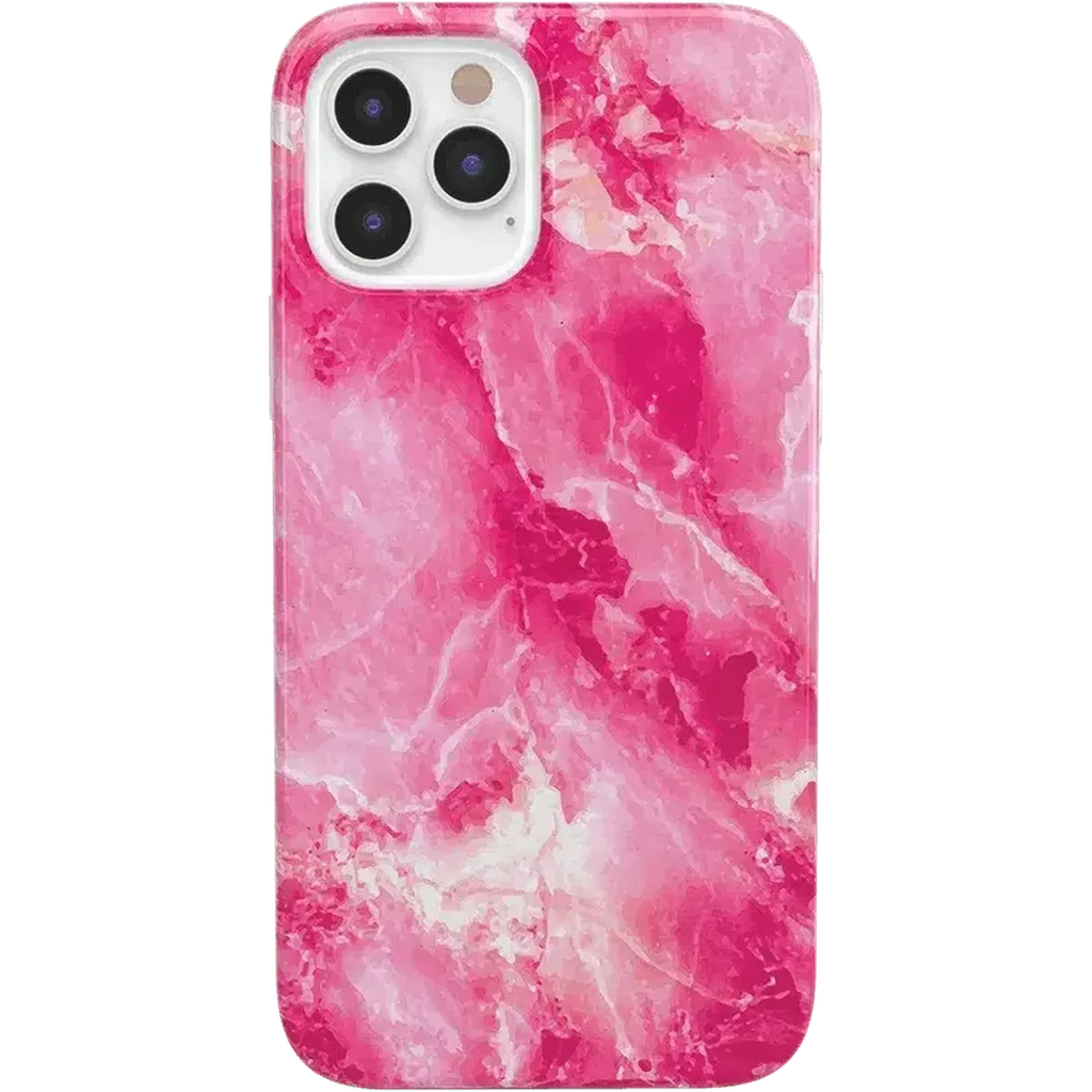 Pretty in Pink | Hot Pink Marble Case
