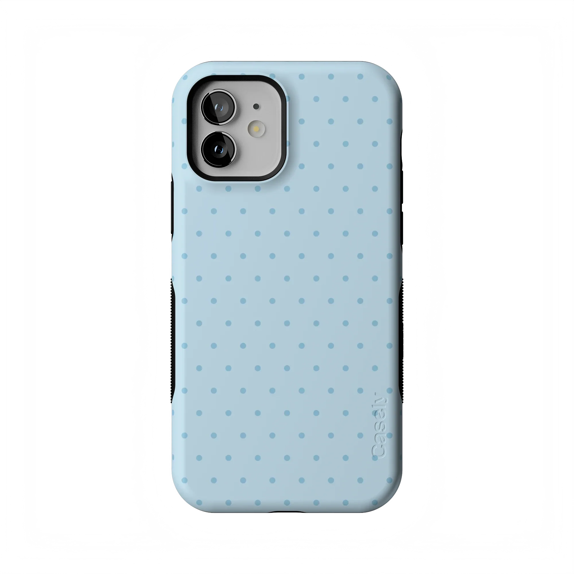 On the Dot | Blue Monochrome Polka Dot Case