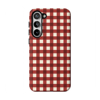 Checked Twice | Red Plaid Case
