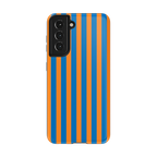 Go New York | Blue & Orange Stripes Case