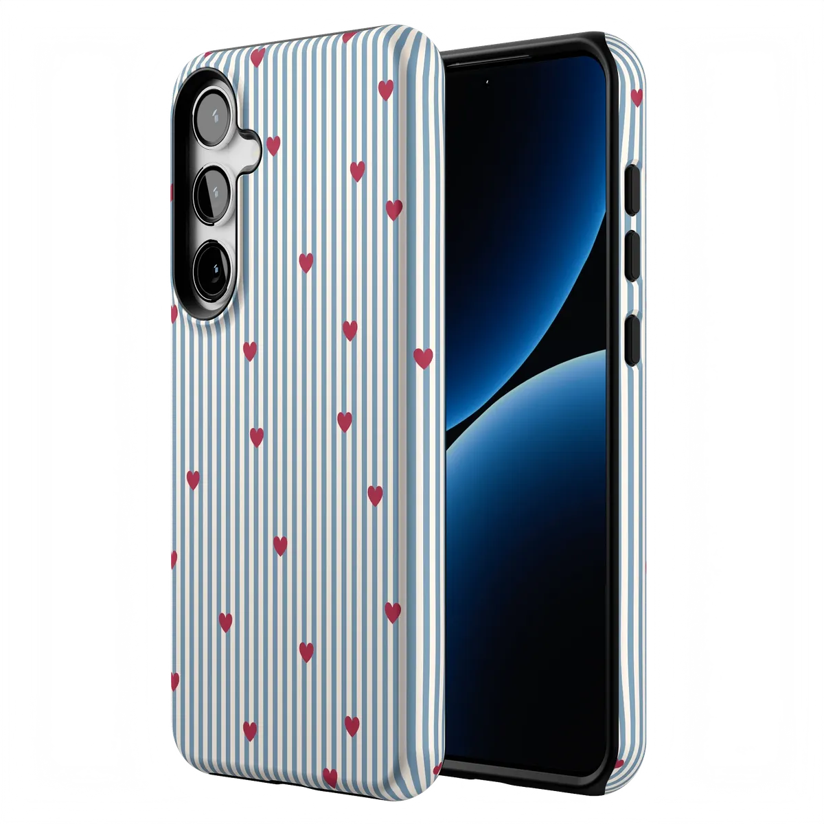 Love Lines | Blue Stripes Case