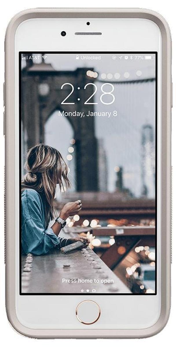 Purple Taupe on Nude | Ultra-Protective Bold Case