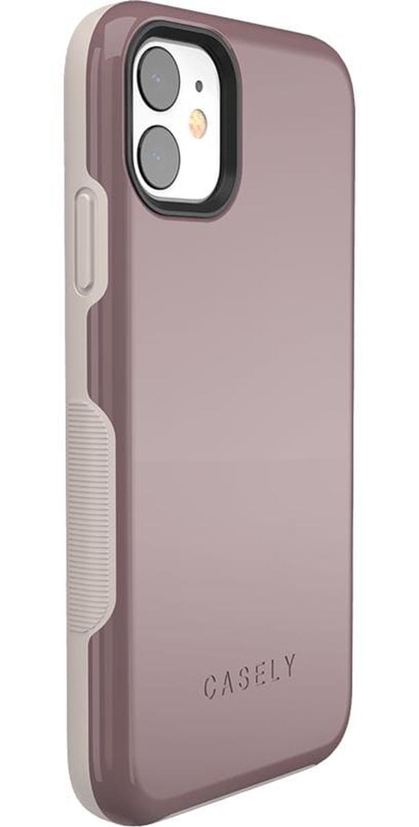 Purple Taupe on Nude | Ultra-Protective Bold Case