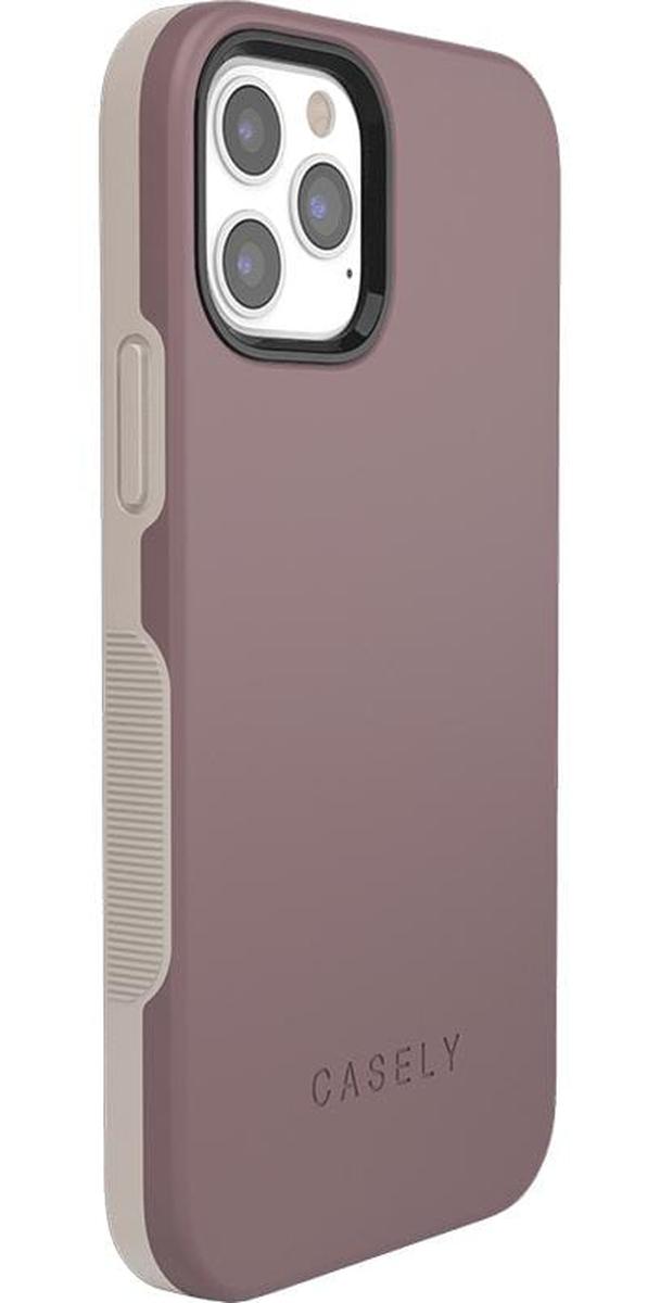 Purple Taupe on Nude | Ultra-Protective Bold Case