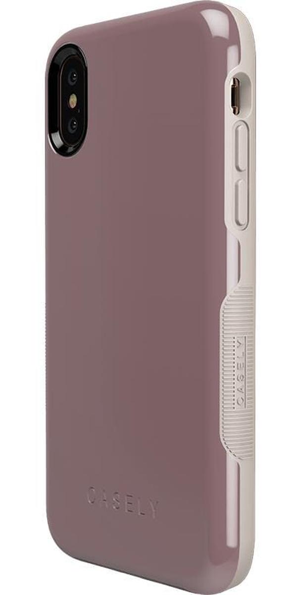 Purple Taupe on Nude | Ultra-Protective Bold Case